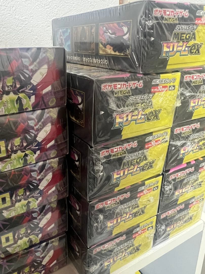 MEGAドリームex9BOXムニキスゼロ10BOXスタートデッキ100 7つ