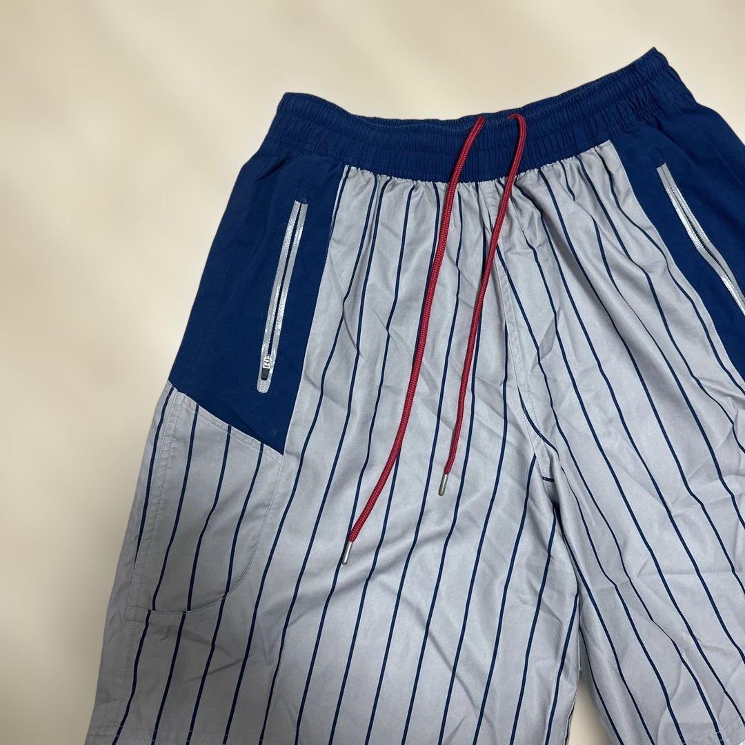 ［レア］ballaholic×kinetics stripeshorts M