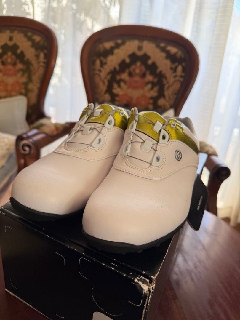 24.5 ゴルフシューズ　フットジョイ　レディース