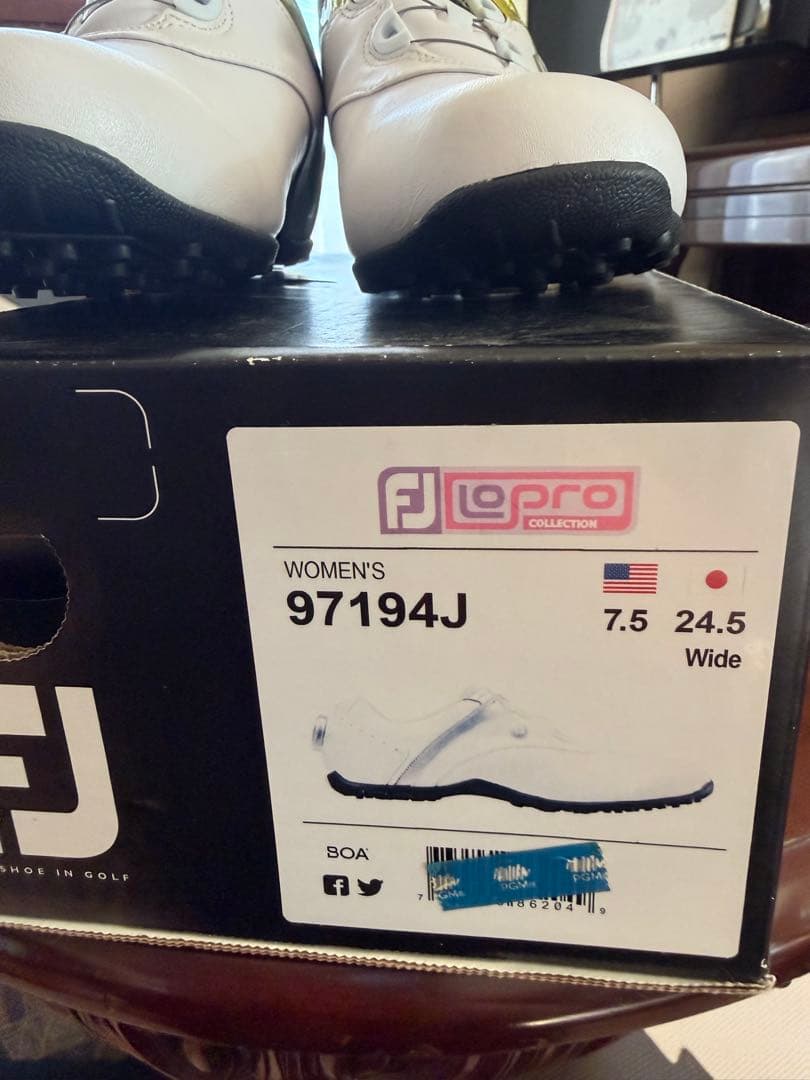 24.5 ゴルフシューズ　フットジョイ　レディース