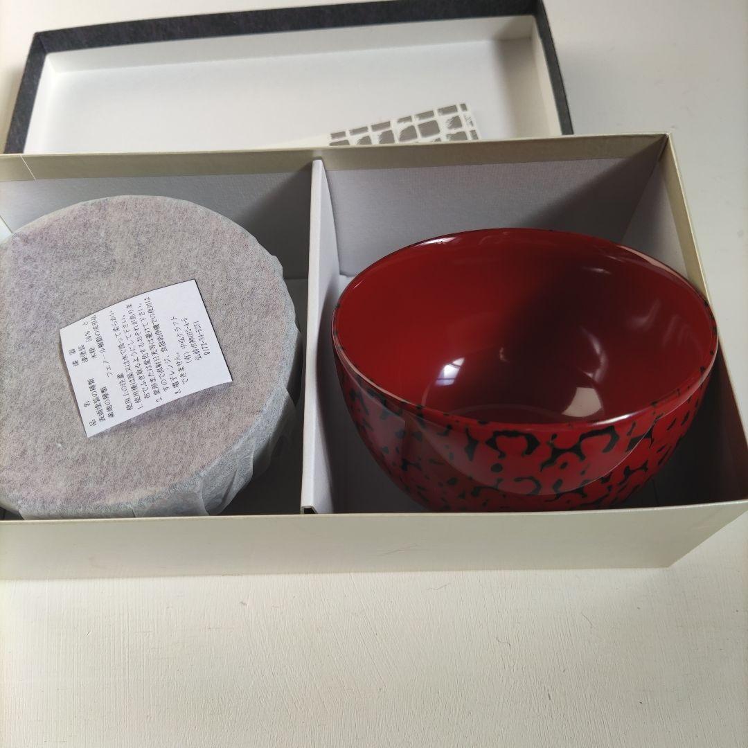 津軽塗のお椀二膳セット