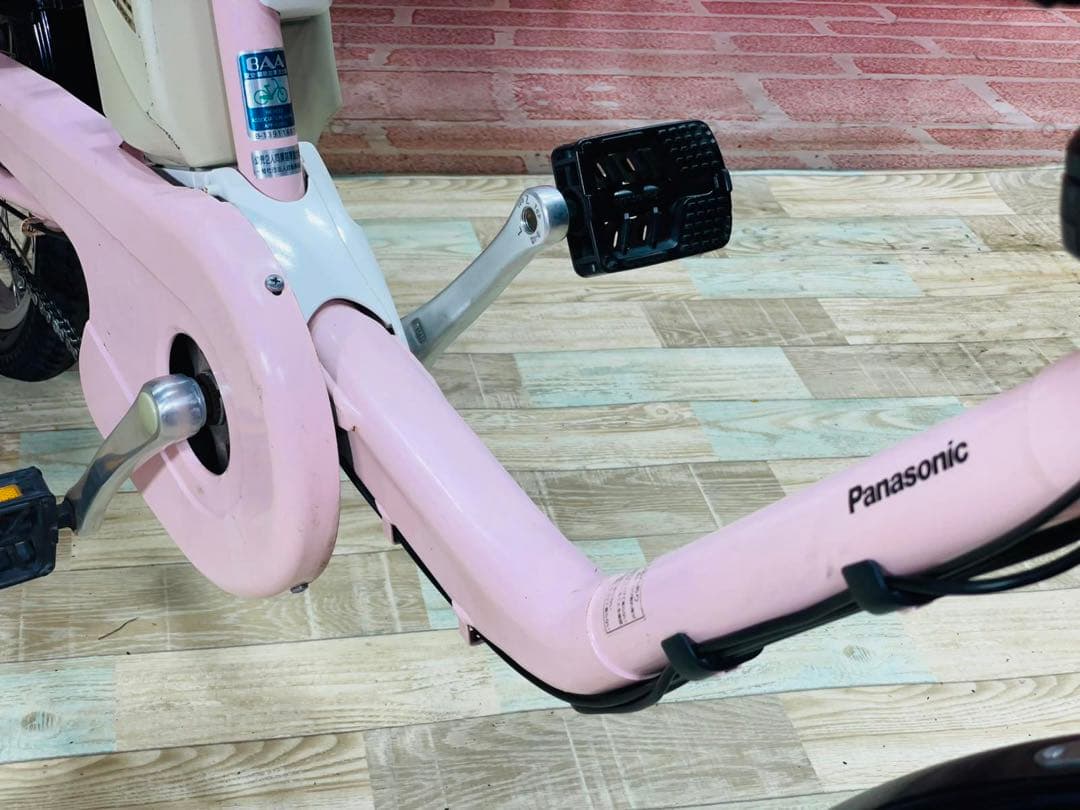 K1979 [大容量13.2Ah]電動自転車パナソニック子供乗せ 20インチ