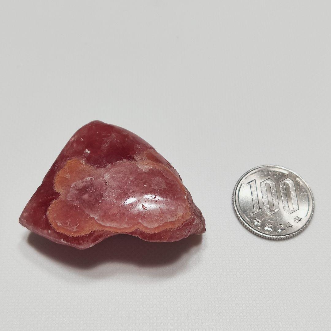 パワーストーン　天然石　インカローズ（ロードクロサイト）　54g　No.384