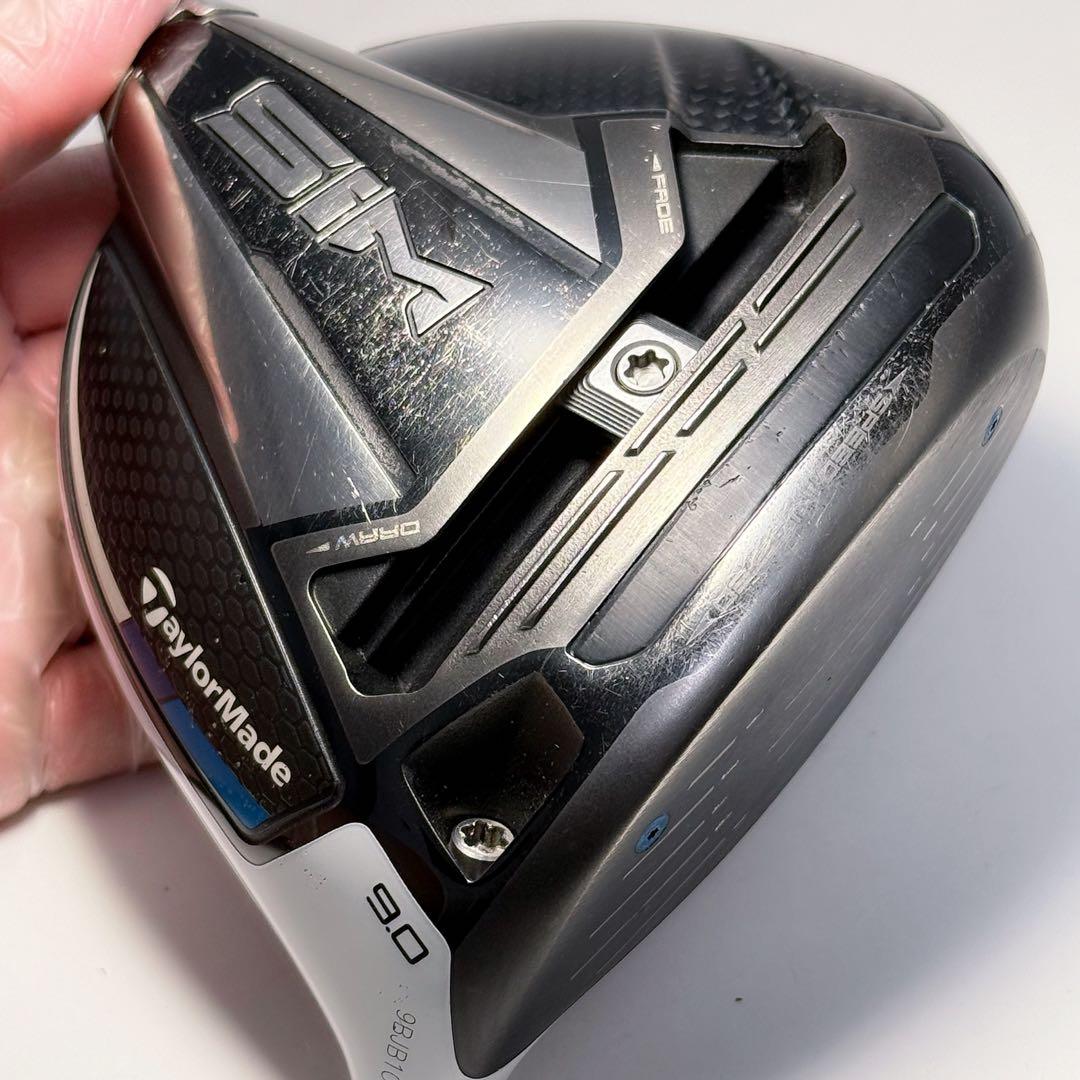 SIM シム 9.0° テーラーメイド ドライバー ヘッドとカバーのみ