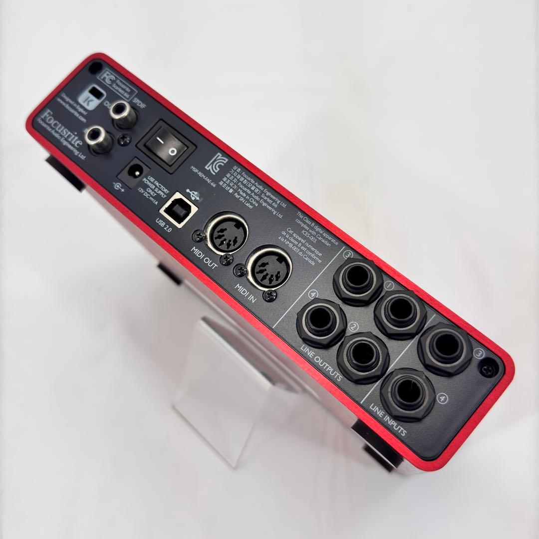 FOCUSRITE Scarlett 6i6 G2 オーディオインターフェイス