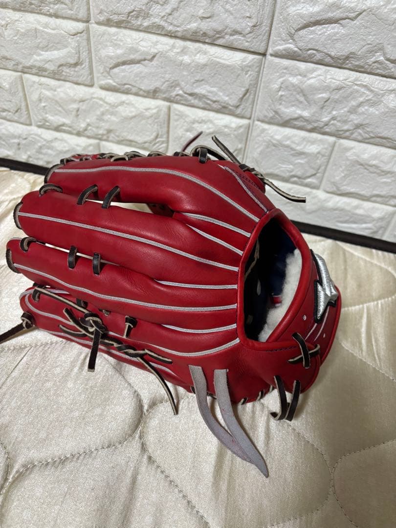 ミズノプロ 硬式オーダーグローブ レッド