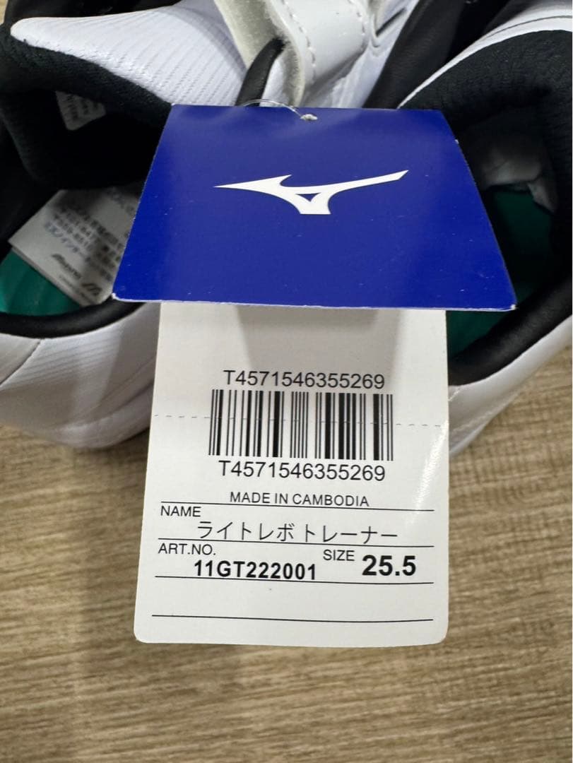 トレーニングシューズ MIZUNO ミズノ 11GT222001 25.5㎝