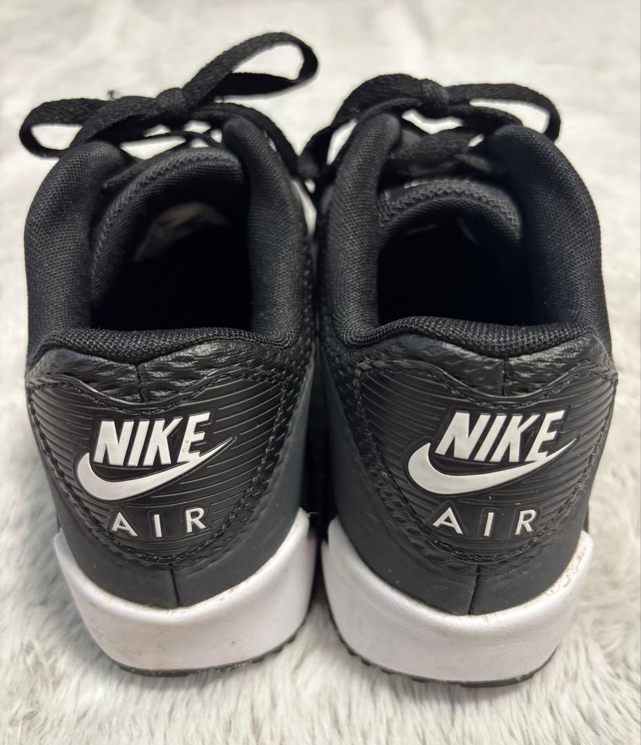 NIKEエアマックス90Gゴルフシューズブラック/ホワイト/アンスラサイト26㎝