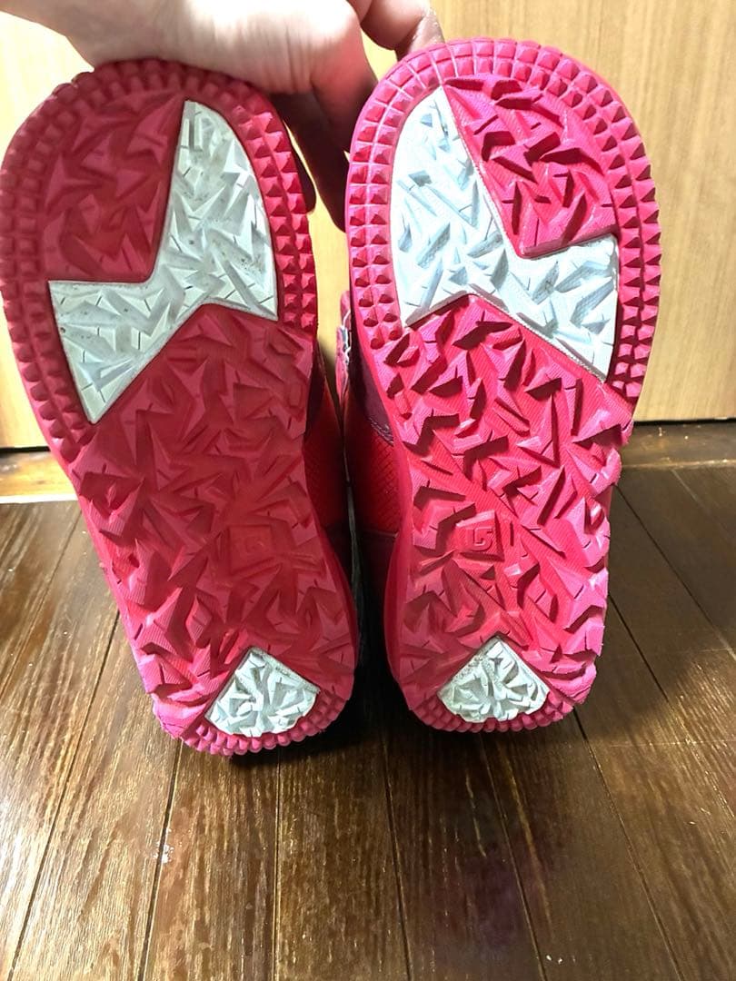 値下げ交渉可　BURTONバートン スノーボードブーツ 27.0cm レッド