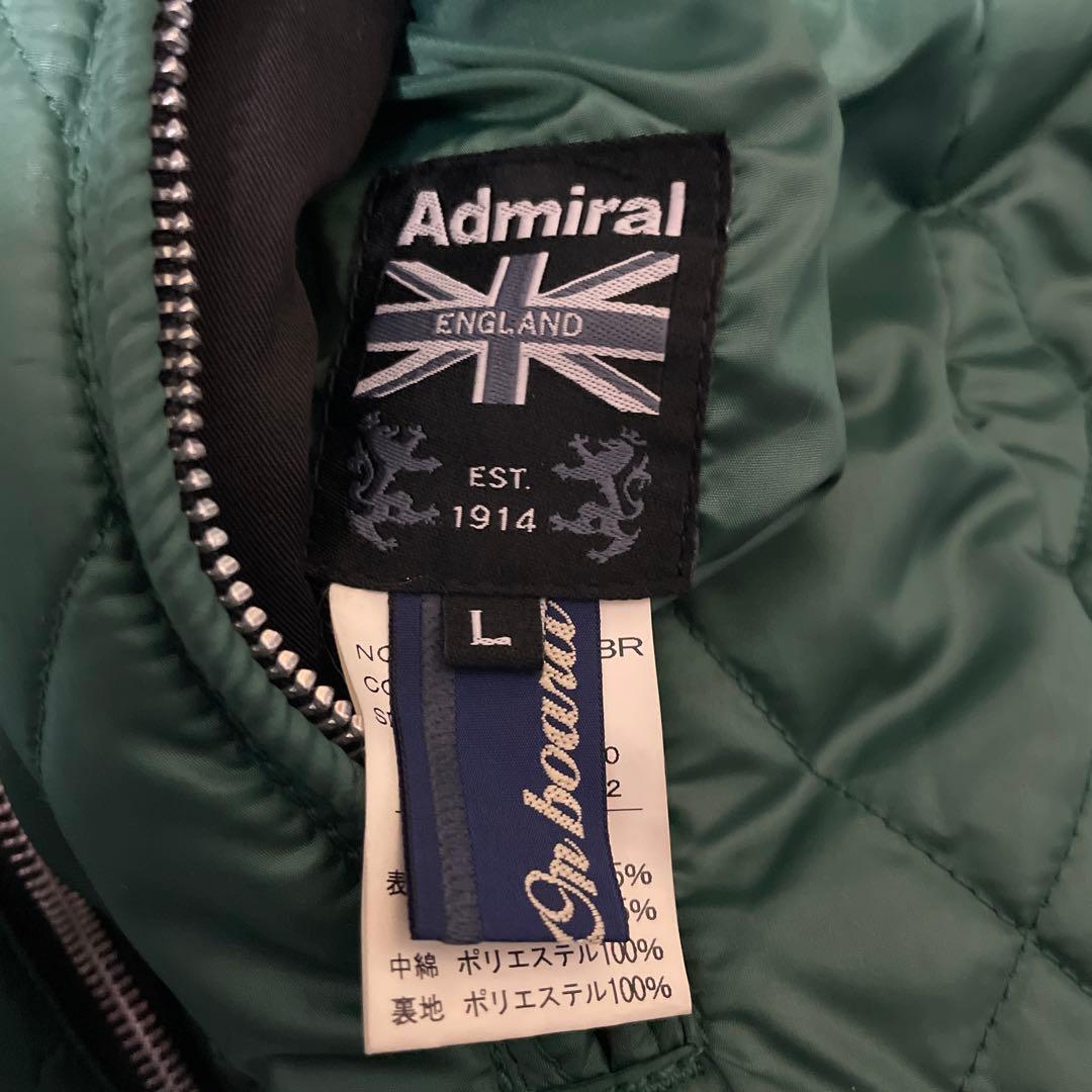 アドミラル　中綿　ジャケット　Lサイズ　リバーシブル　ゴルフウェア