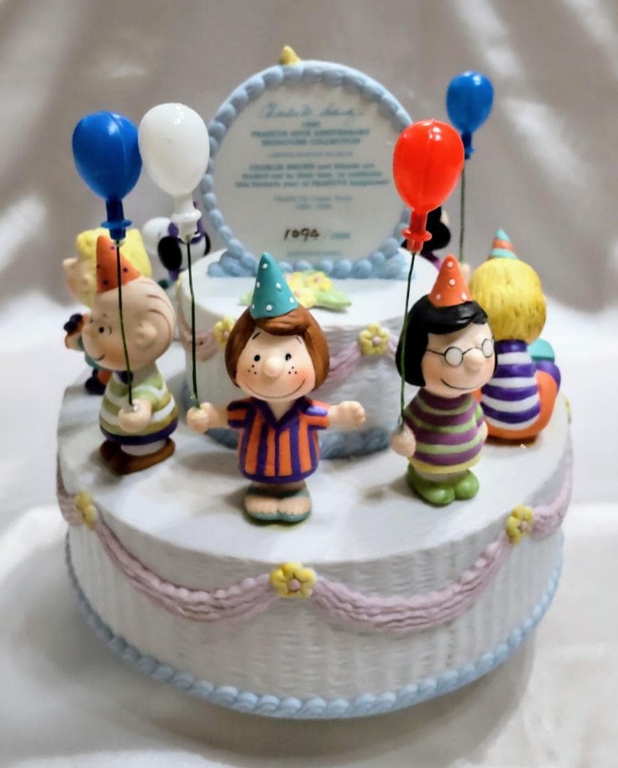 スヌーピー（PEANUTS）1990年リリース誕生40周年記念オルゴール