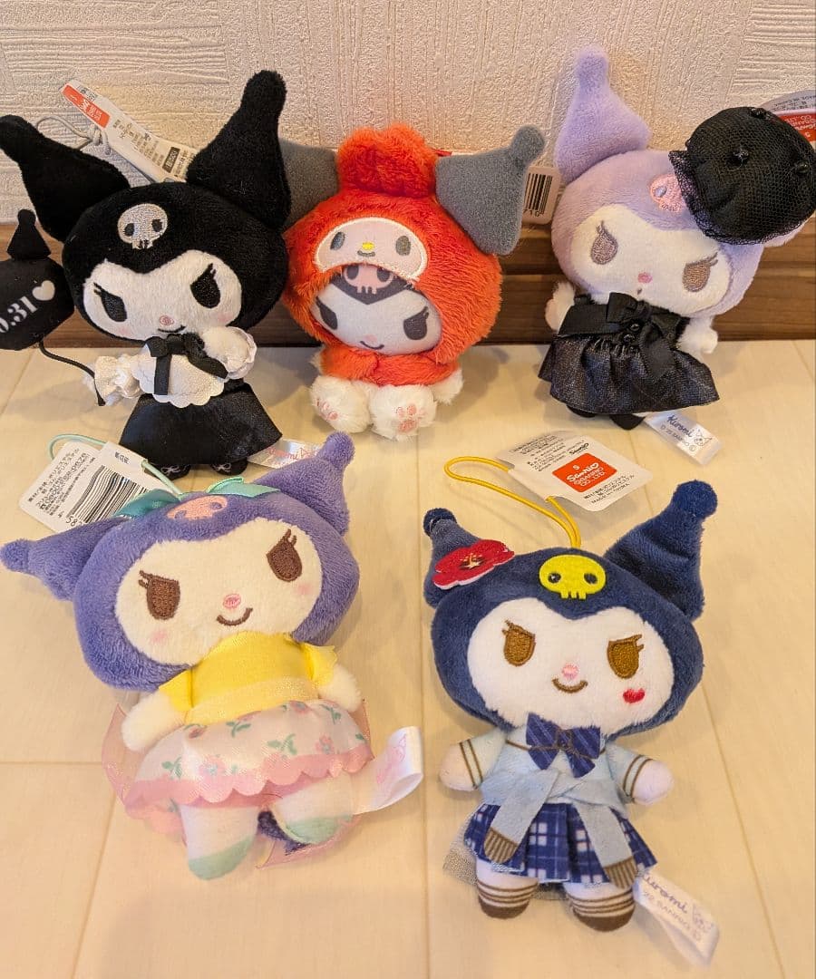 クロミ　まとめ売り　マスコット　バッグ　ぬいぐるみ　サンリオ　ボールチェーン小物