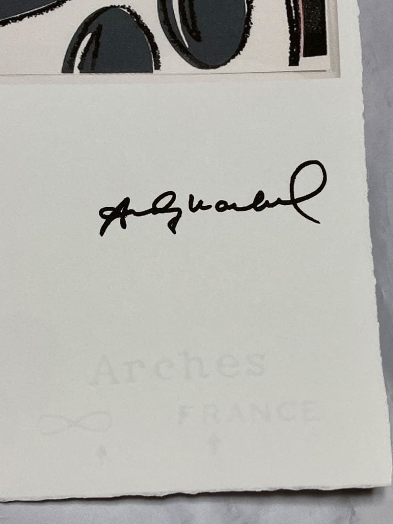 ゴ*ん様 【模写】限定100枚 アート品 アンディ・ウォーホル ミッキーマウス【