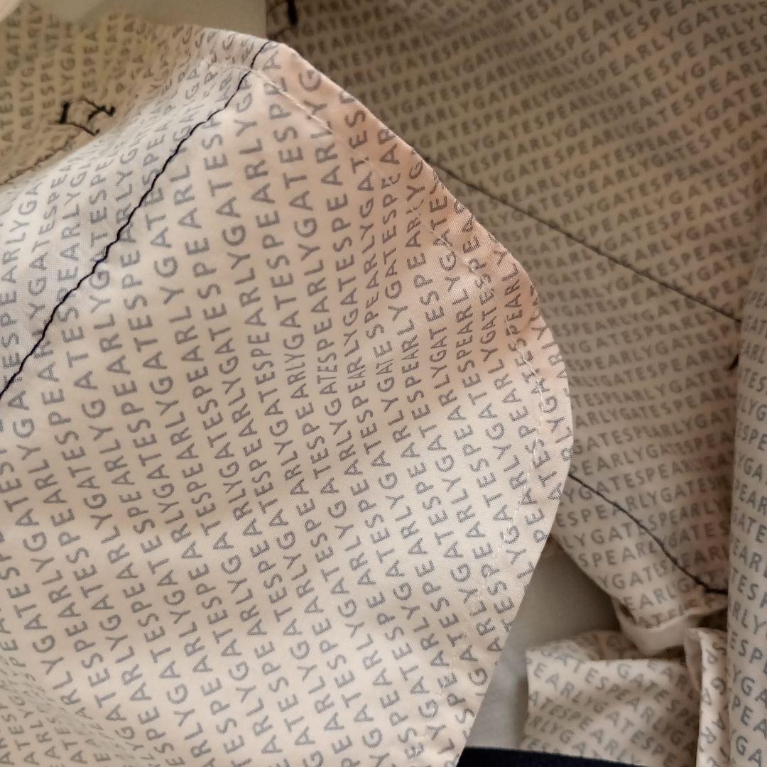 パーリーゲイツ レディース ゴルフ パンツネイビー ホワイト ストライプ