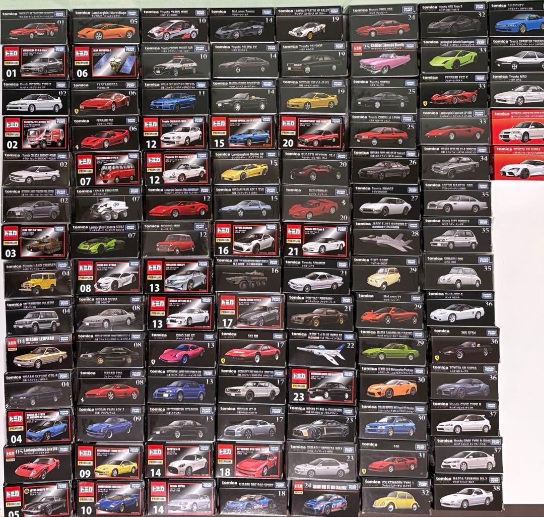 トミカプレミアム 103台セット廃盤有