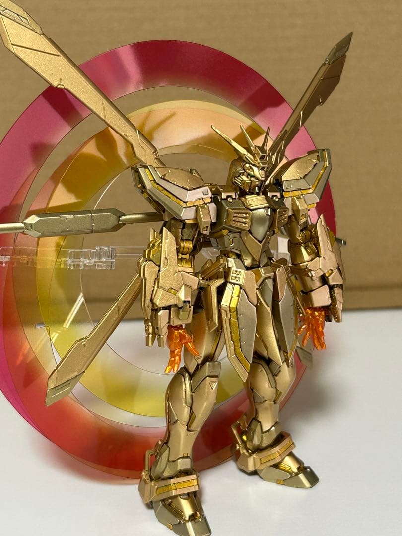 RG ゴッドガンダム　塗装品