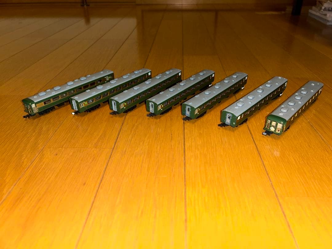 TOMIX サロンカーなにわ　自作　旧塗装