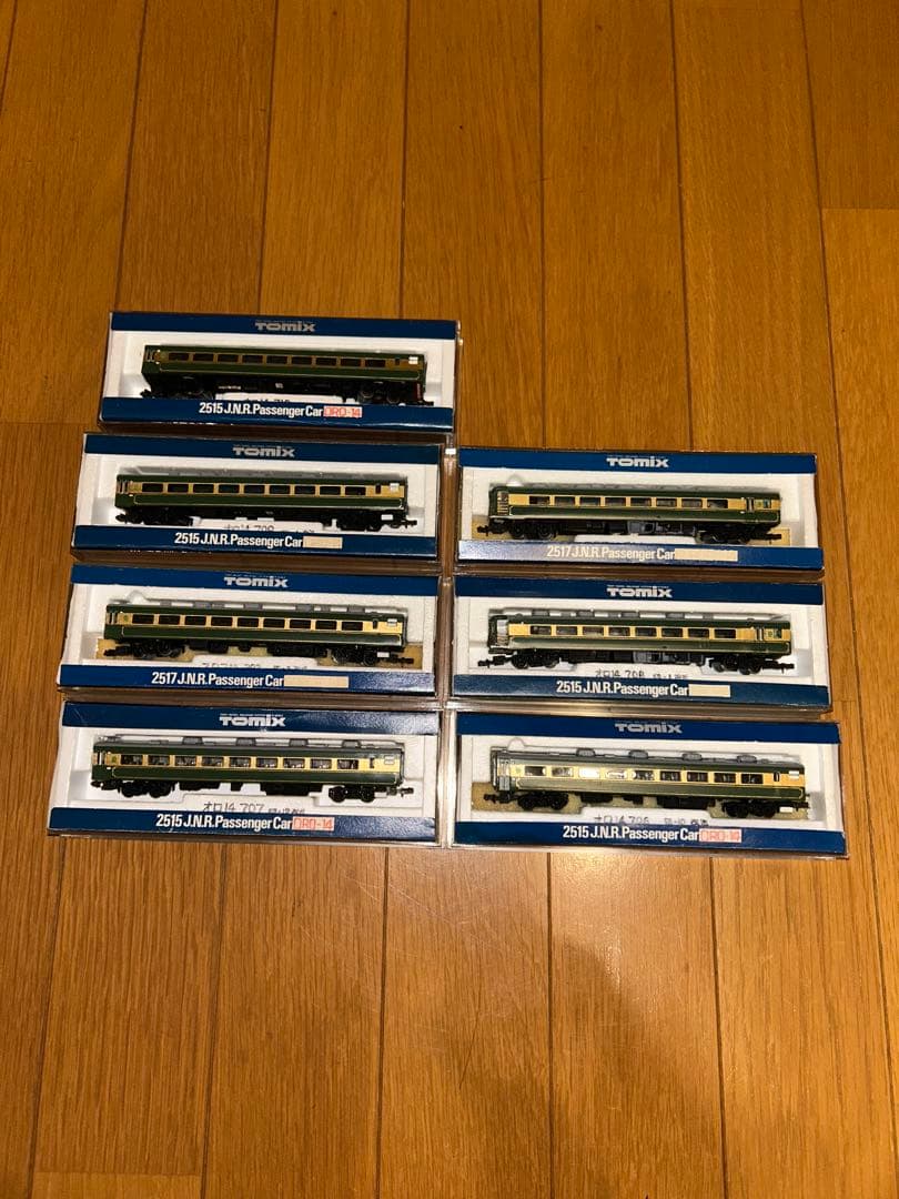 TOMIX サロンカーなにわ　自作　旧塗装