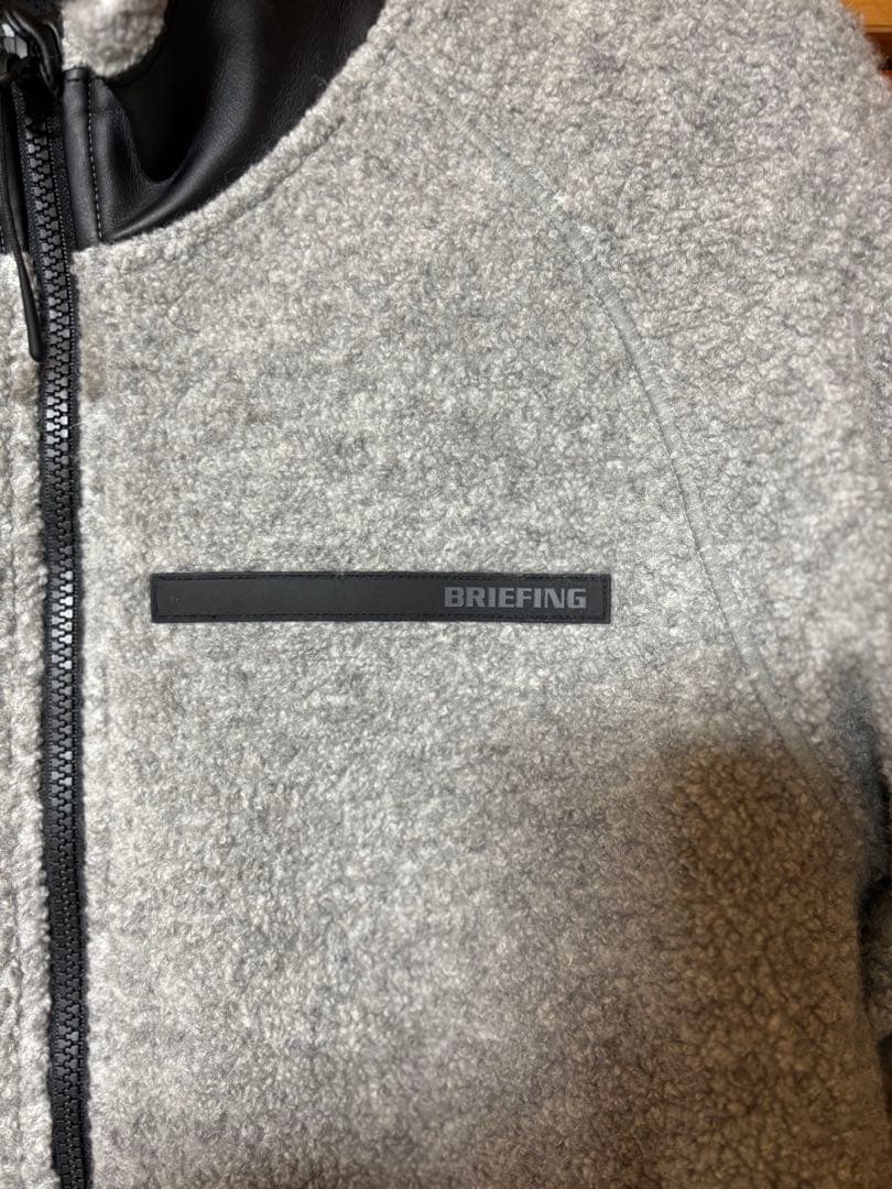 ブリーフィング ウール　ボア　ブルゾン　ジャケット 定価47,300円