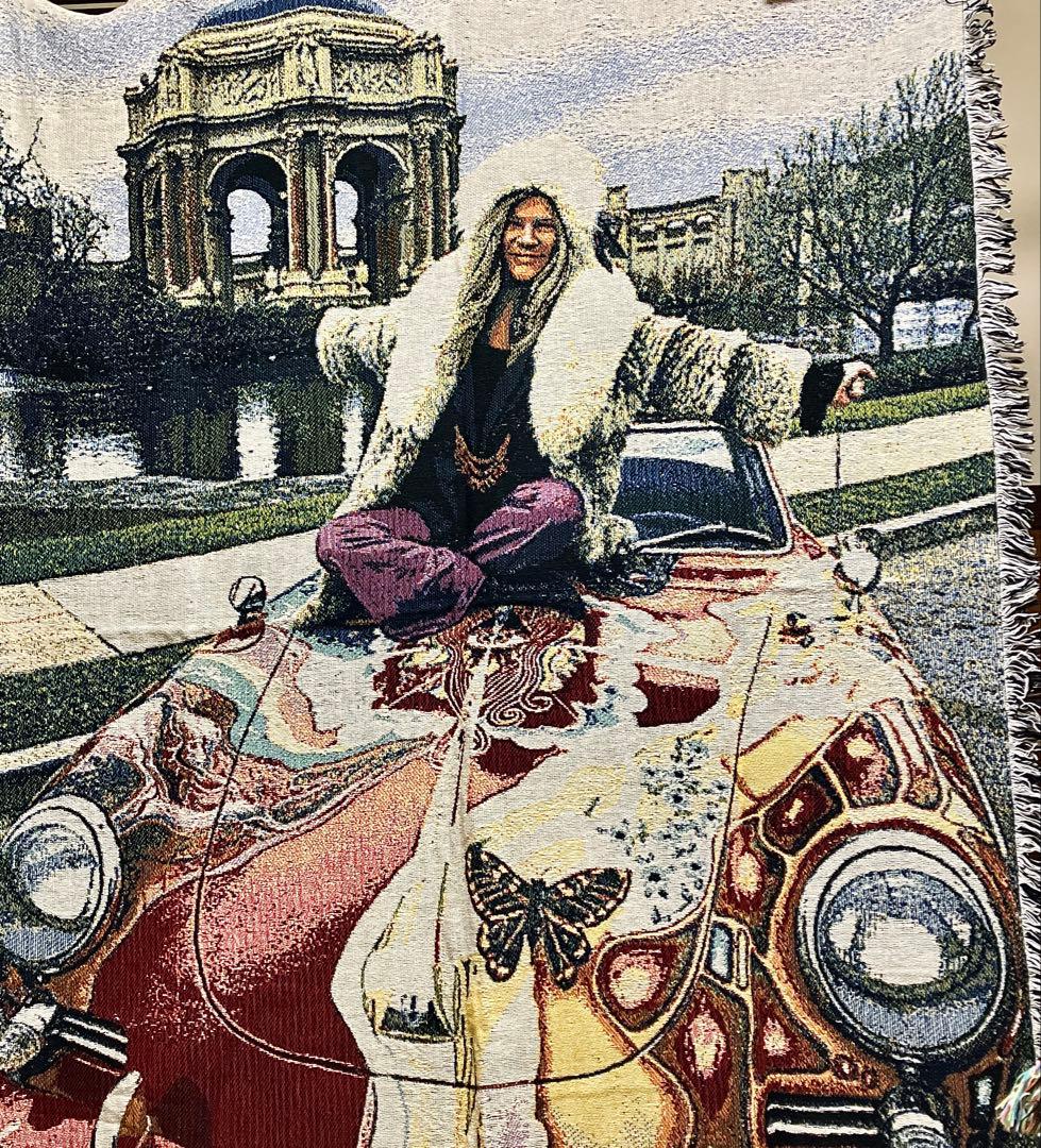 1993年　ジャニス・ジョプリン　アメリカ製　ゴブラン織　絶版