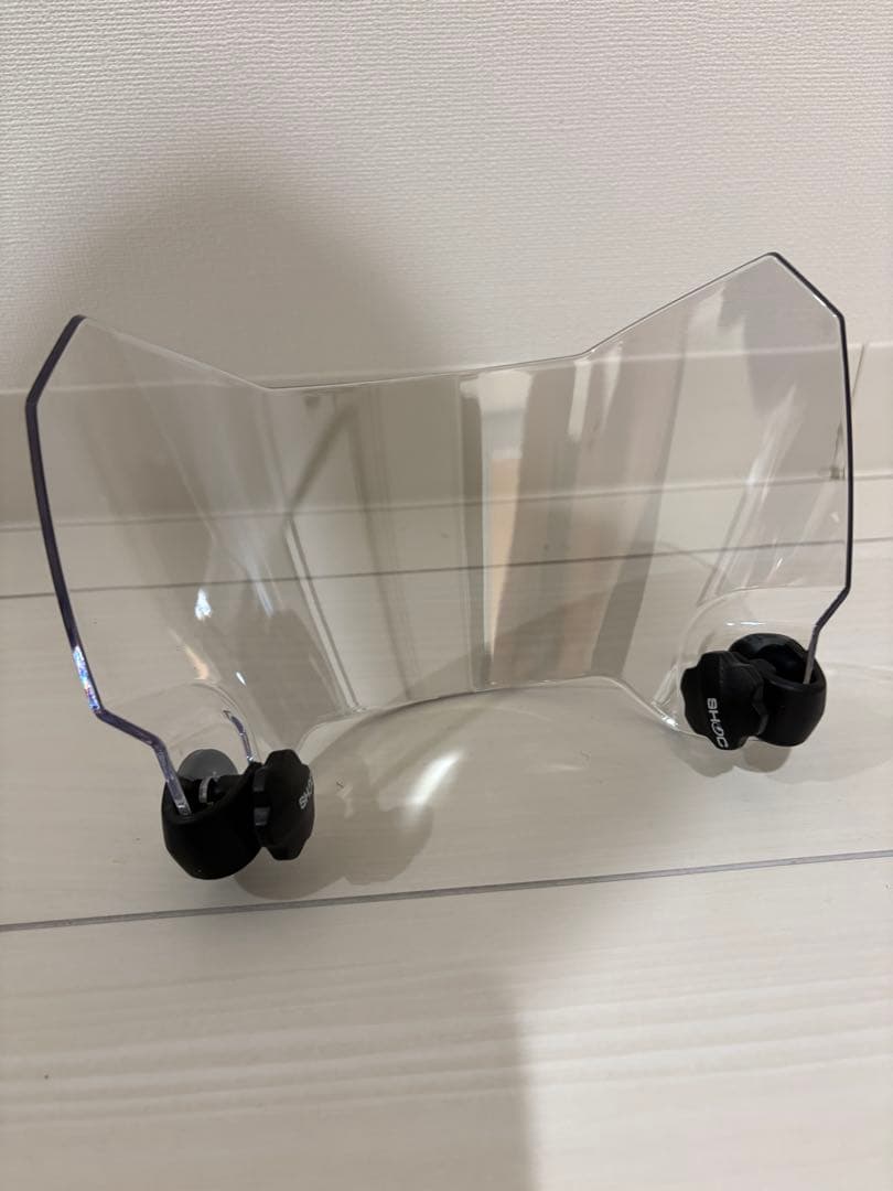 SHOC Zero-G フットボールバイザー クリアミラー