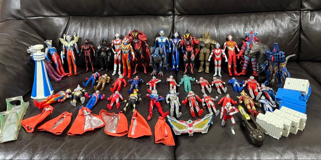 ウルトラマン　ソフビ　フィギュアセット