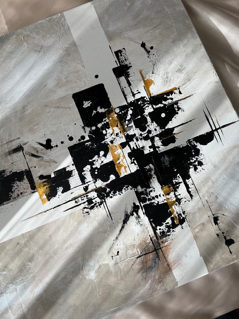 抽象画/大きい/インテリア/絵画/ニュアンス/テクスチャー/モダン/北欧