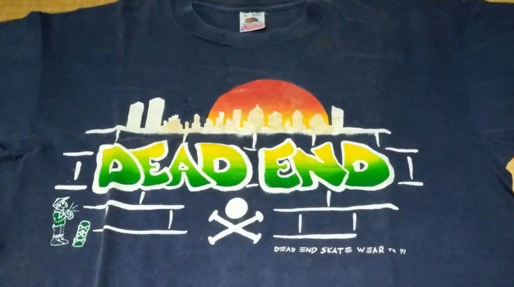 DEADEND SKATEBOARD 90's 初期 レア Tシャツpowell