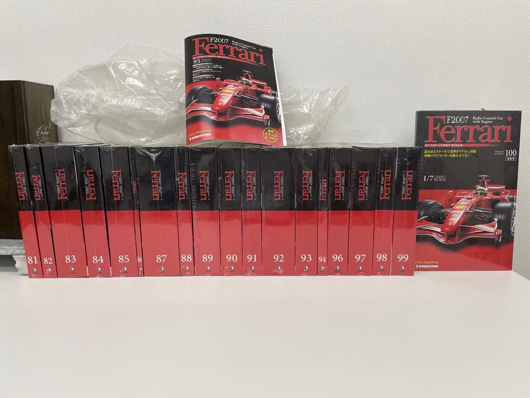 ナ*ル様 【DeAGOSTINI】週刊フェラーリF2007 1〜100号フルセッ