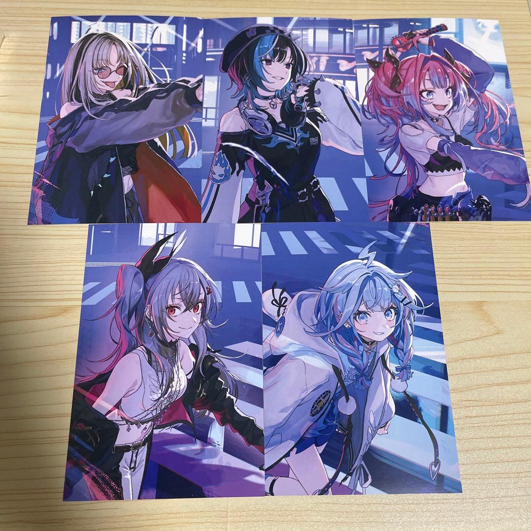 ホロライブ 1stアルバム FLOWGLOW アニメイト 特典　コンプ