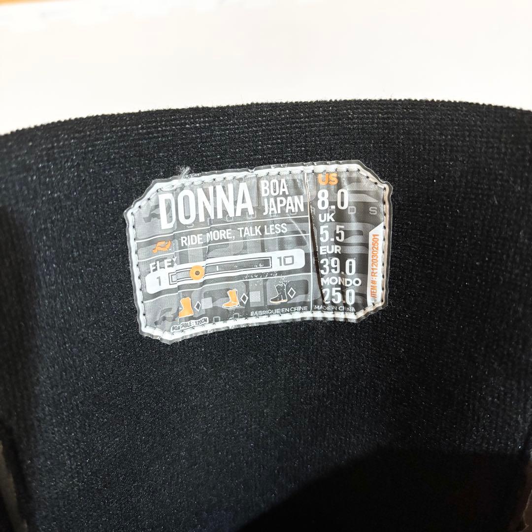 【美品】RIDE ライド DONNA スノーボード BOA 25cm レディース
