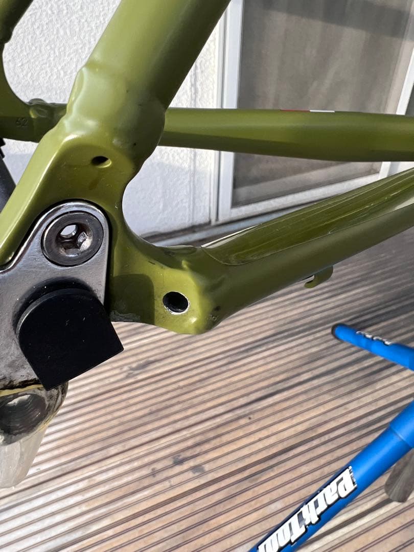 ESR製　ガールズ&パンツァーコラボ商品　　アンツィオ　ロードバイクフレーム