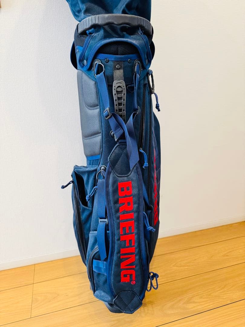 限定 BRIEFING × BEAMS GOLF 別注 キャディーバッグ デニム