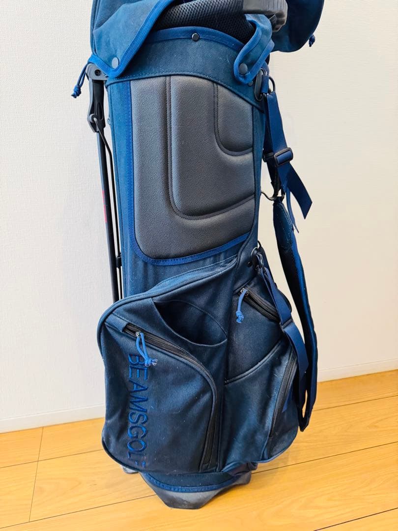 限定 BRIEFING × BEAMS GOLF 別注 キャディーバッグ デニム