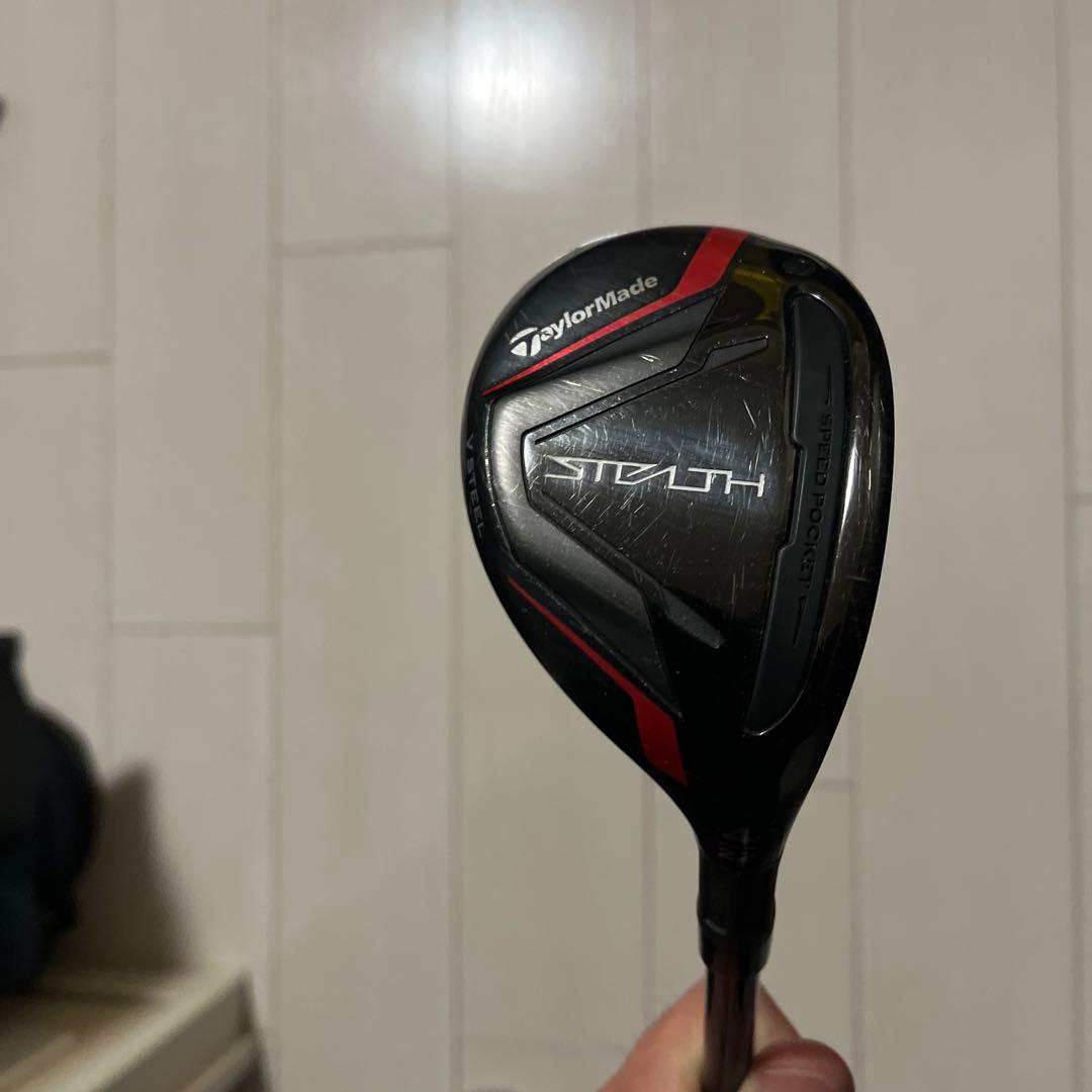 テーラーメイド　ステルス　4番　ユーティリティ　22° ツアーAD 美品