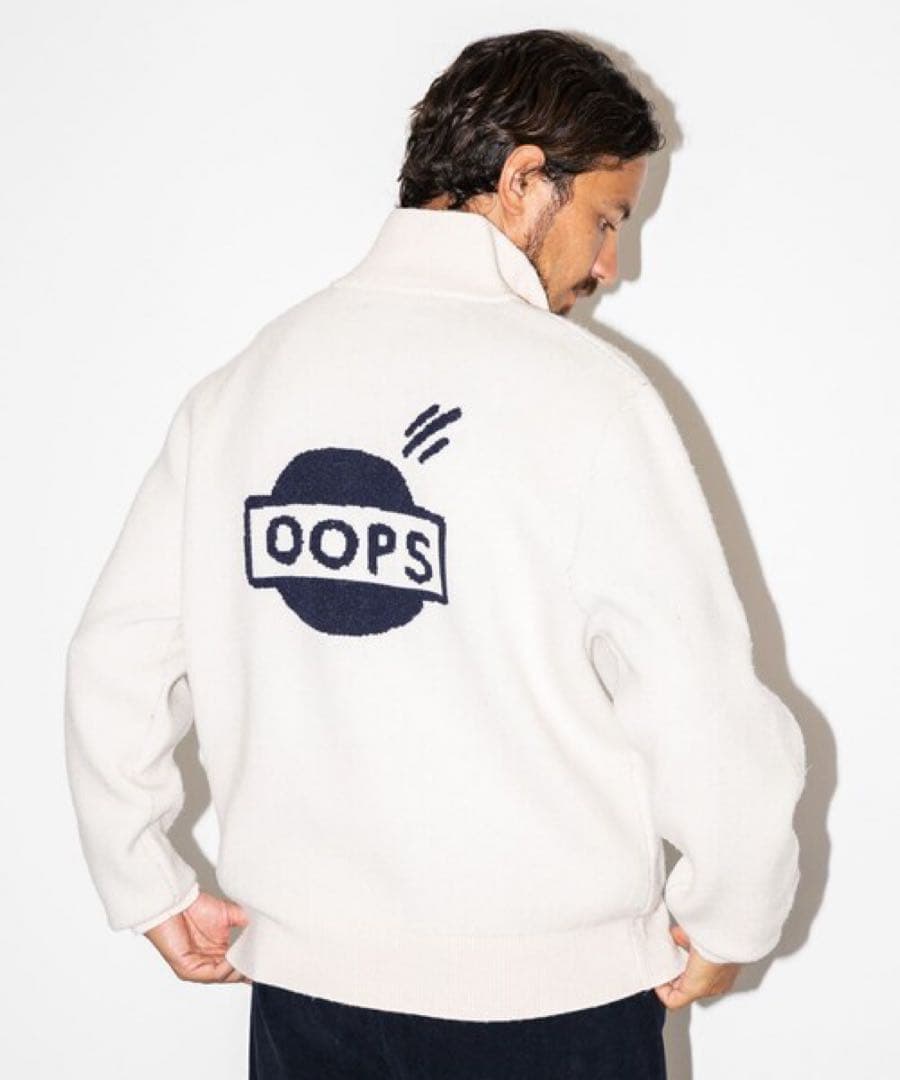 Oopsゴルフ アーバンリサーチサニーレーベル　ハーフジップニット