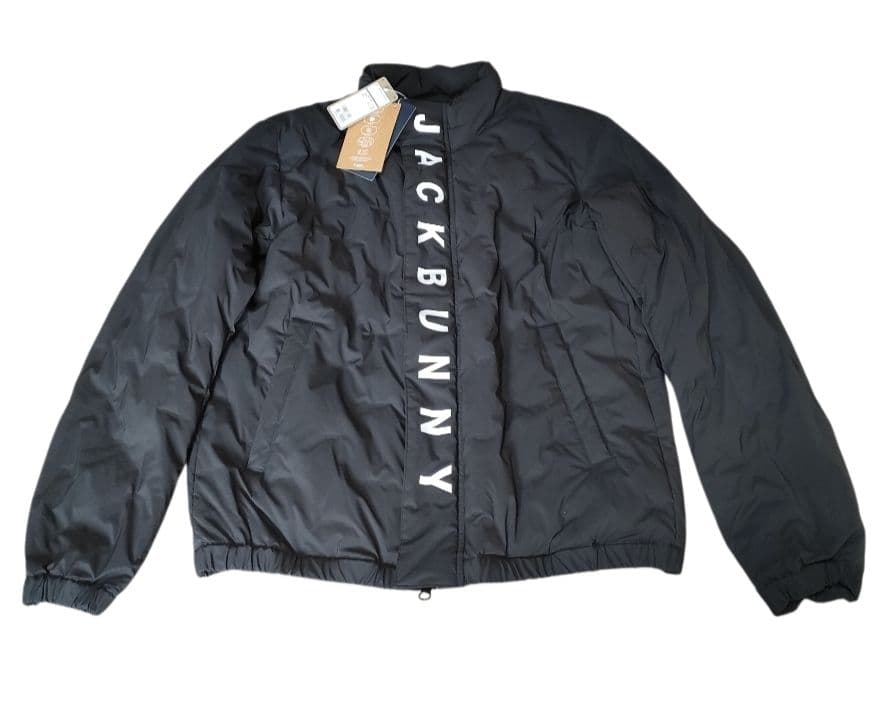 【新品未使用】JACKBUNNY 保温 フロントロゴ ジップアップジャケット