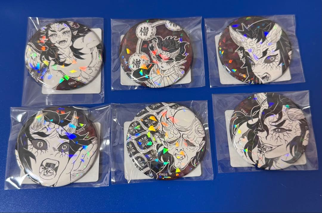 鬼滅の刃　オールスター缶バッジ　半天狗　6種