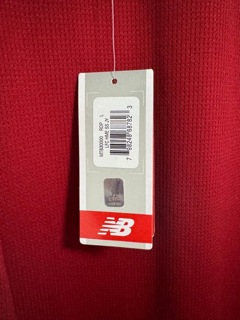 【タグ付き 正規品】リヴァプール 18-19 ユニフォーム Lサイズ