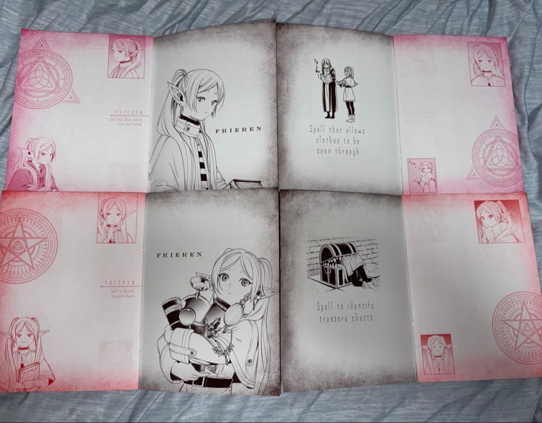 【大量136冊】葬送のフリーレン 特典 魔導書型ミニノート 全8種 まとめ売り