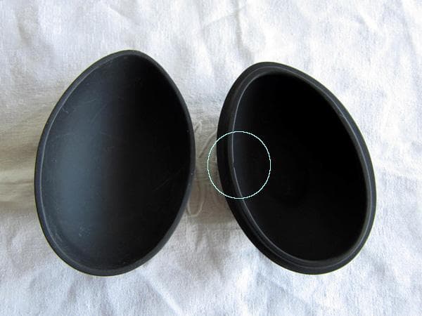 ウエッジウッド ブラックジュピター 天使 小物入 イギリスヴィンテージ