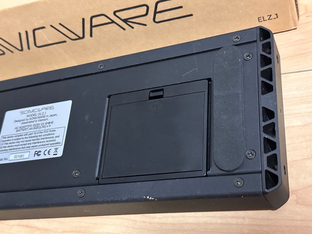 Sonicware ELZ_1 箱付・動作品　ACアダプタ 限定ソフトケース