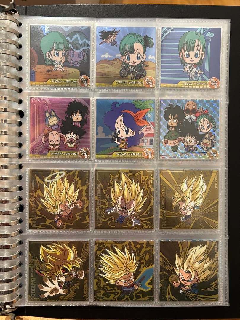 ドラゴンボール　ウエハース超1〜8セット