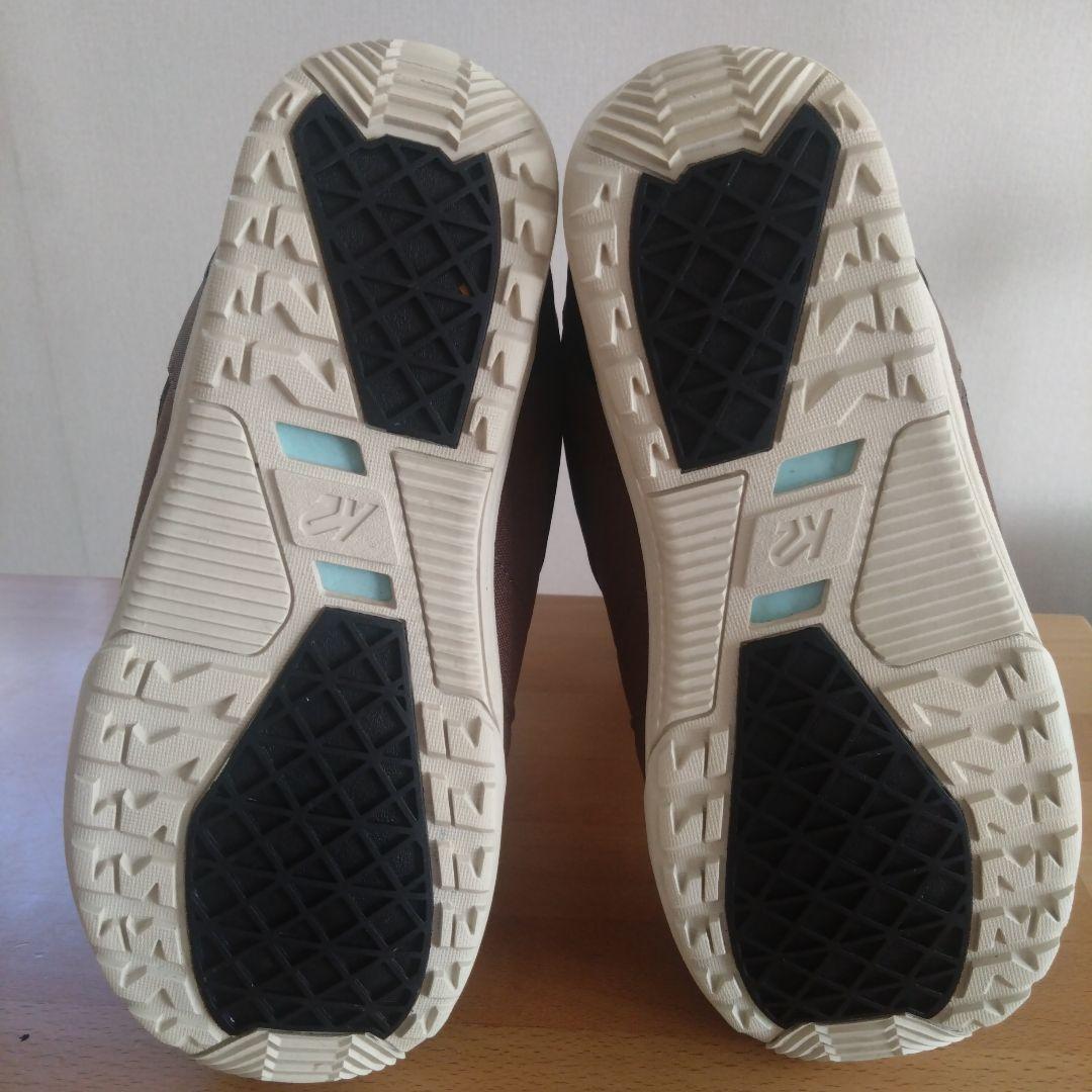 K2 スノーボードブーツ 25センチ ボアシステム ブラウン