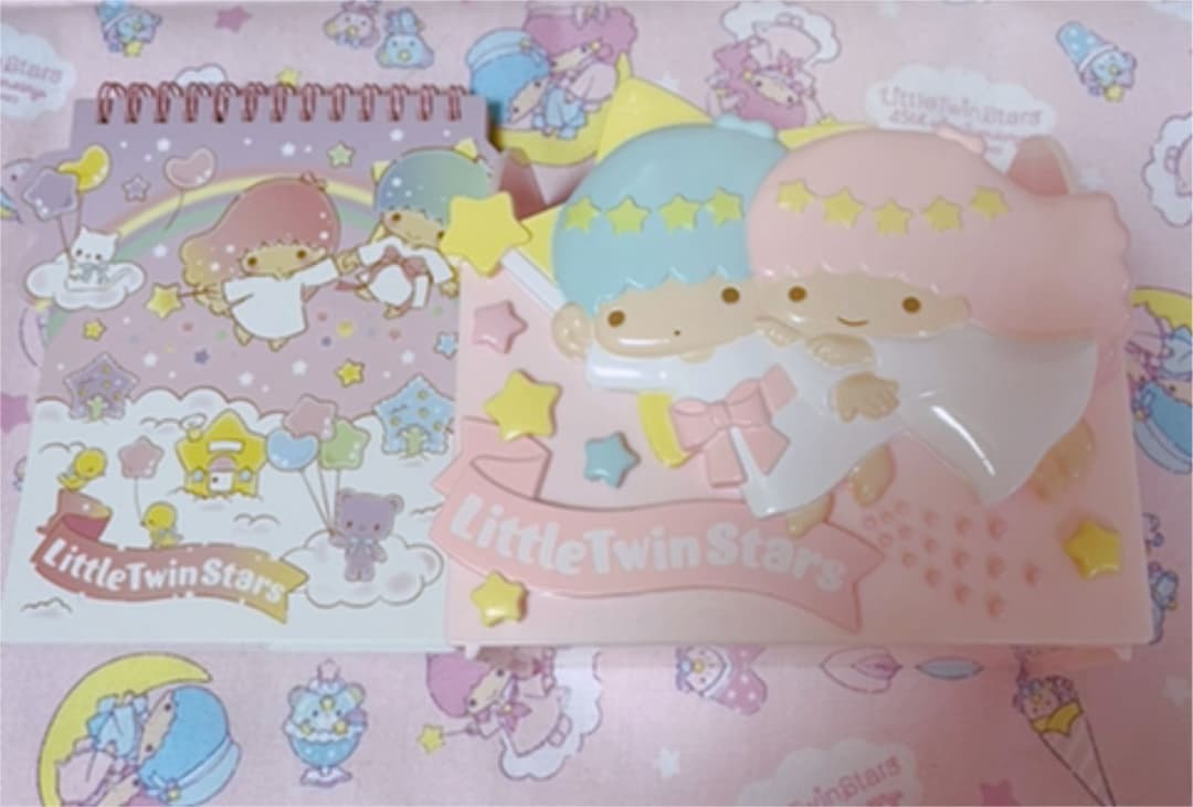 【レア】キキララ メモ帳＆メモスタンド