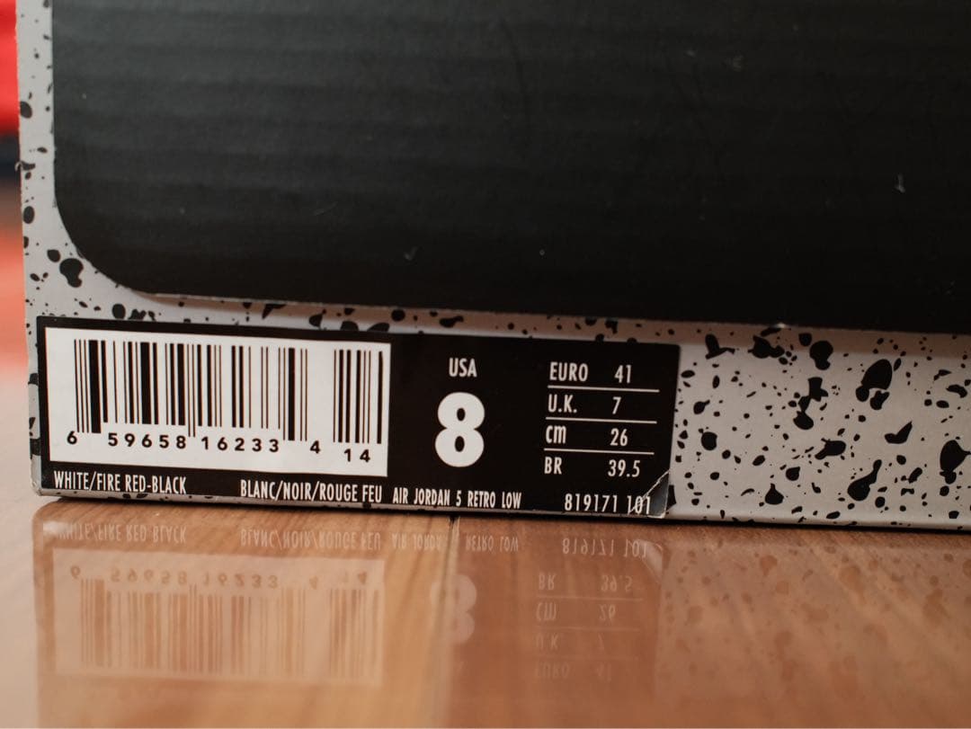 シューズ(男性用) AIR JORDAN 5 RETRO LOW 26.0cm