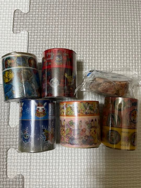 未使用・未開封のポケモンマスキングテープ まとめ売り（※切り売りではありません）