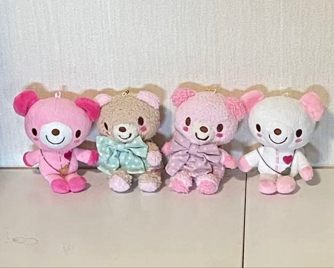 メゾピアノ　コロンちゃん　ぬいぐるみ　マスコット　非売品　4体セット