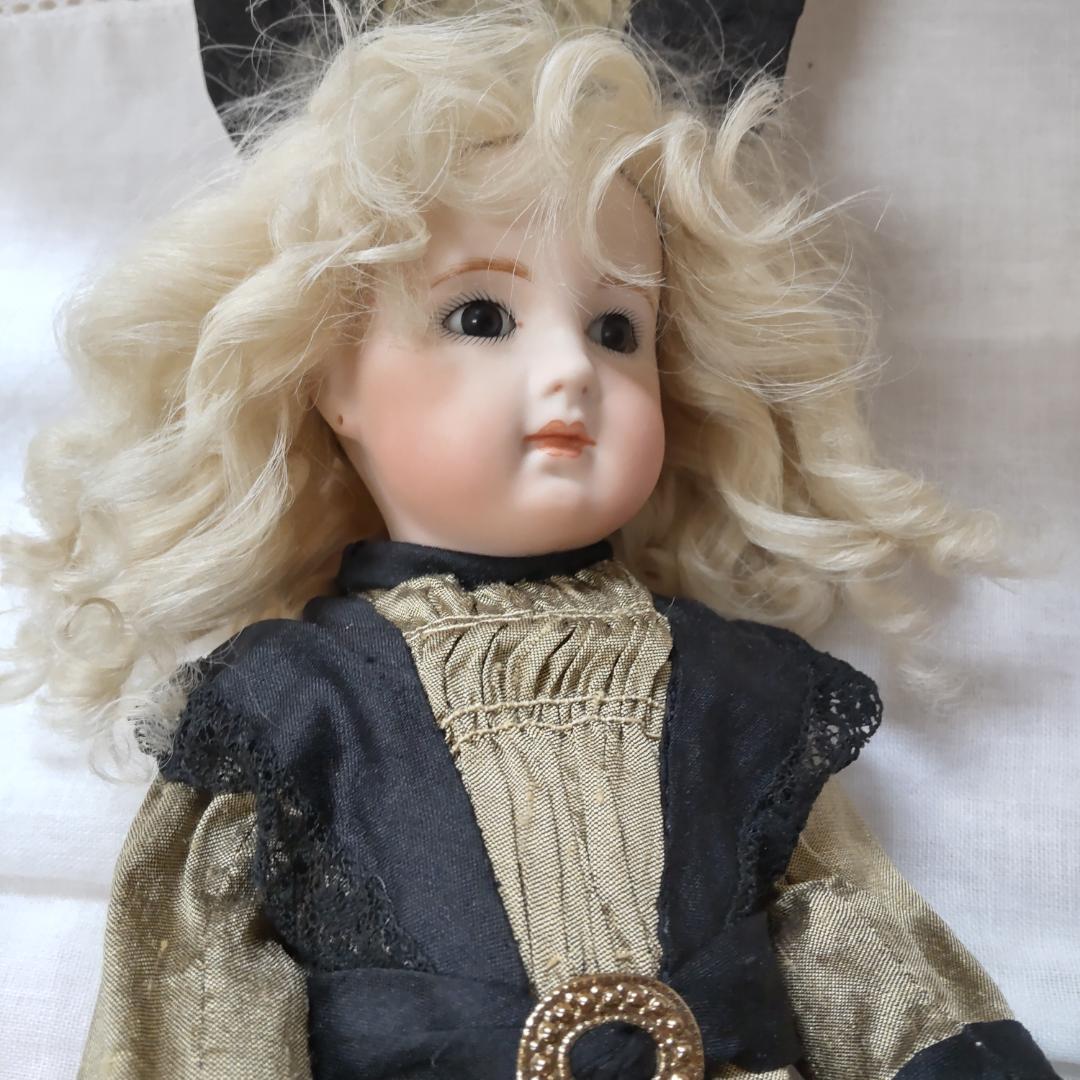 E.J　DOLLIN　アンティークドール風　リプロ　人形