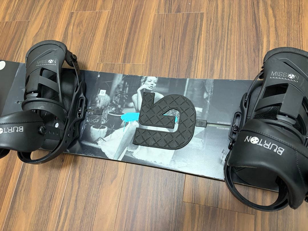 バートン カスタムツイン 151cm ミッション EST 豪華2点セット スノボ